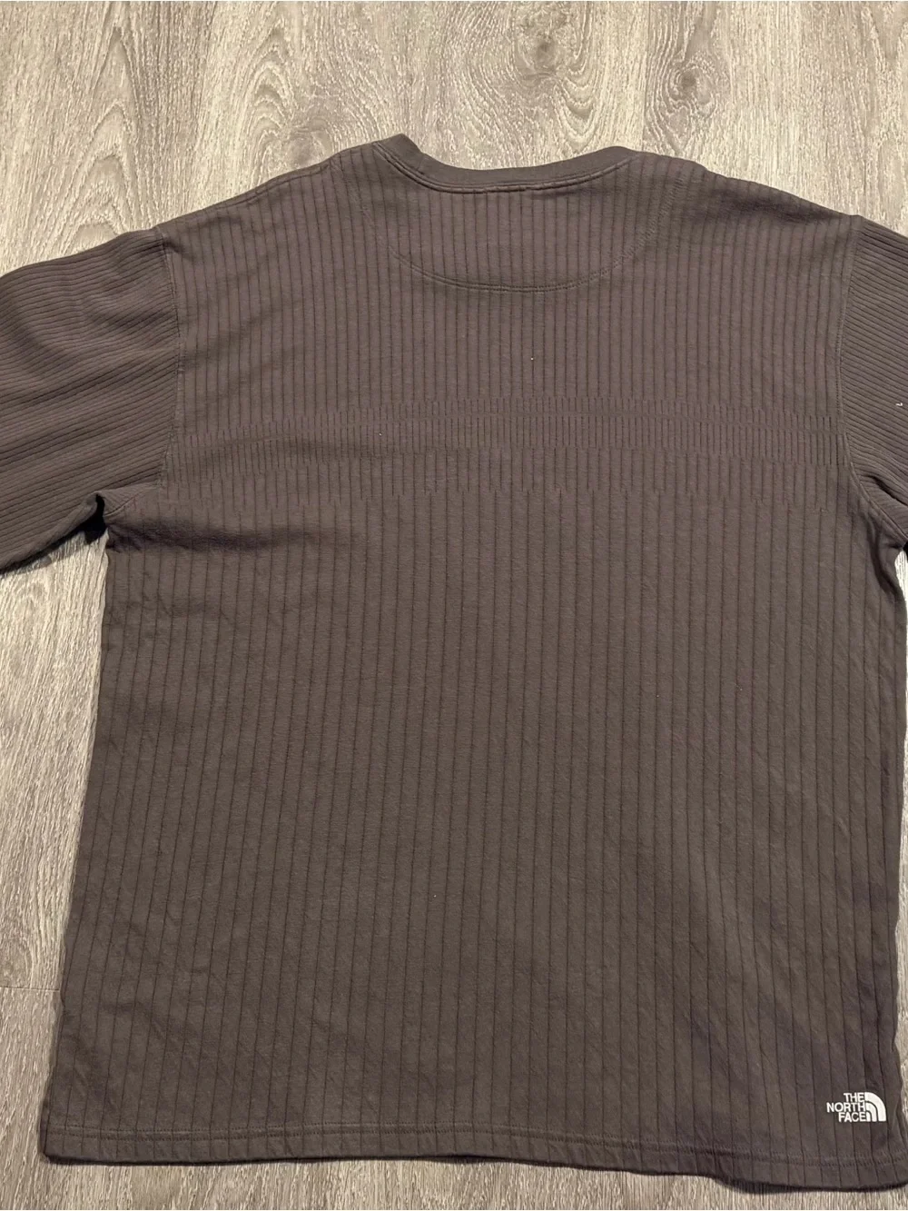 Vintage North Face A5 Series Shirt Thermal TNF Long Sleeve Thermal Brown XL